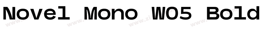 Novel Mono W05 Bold字体转换